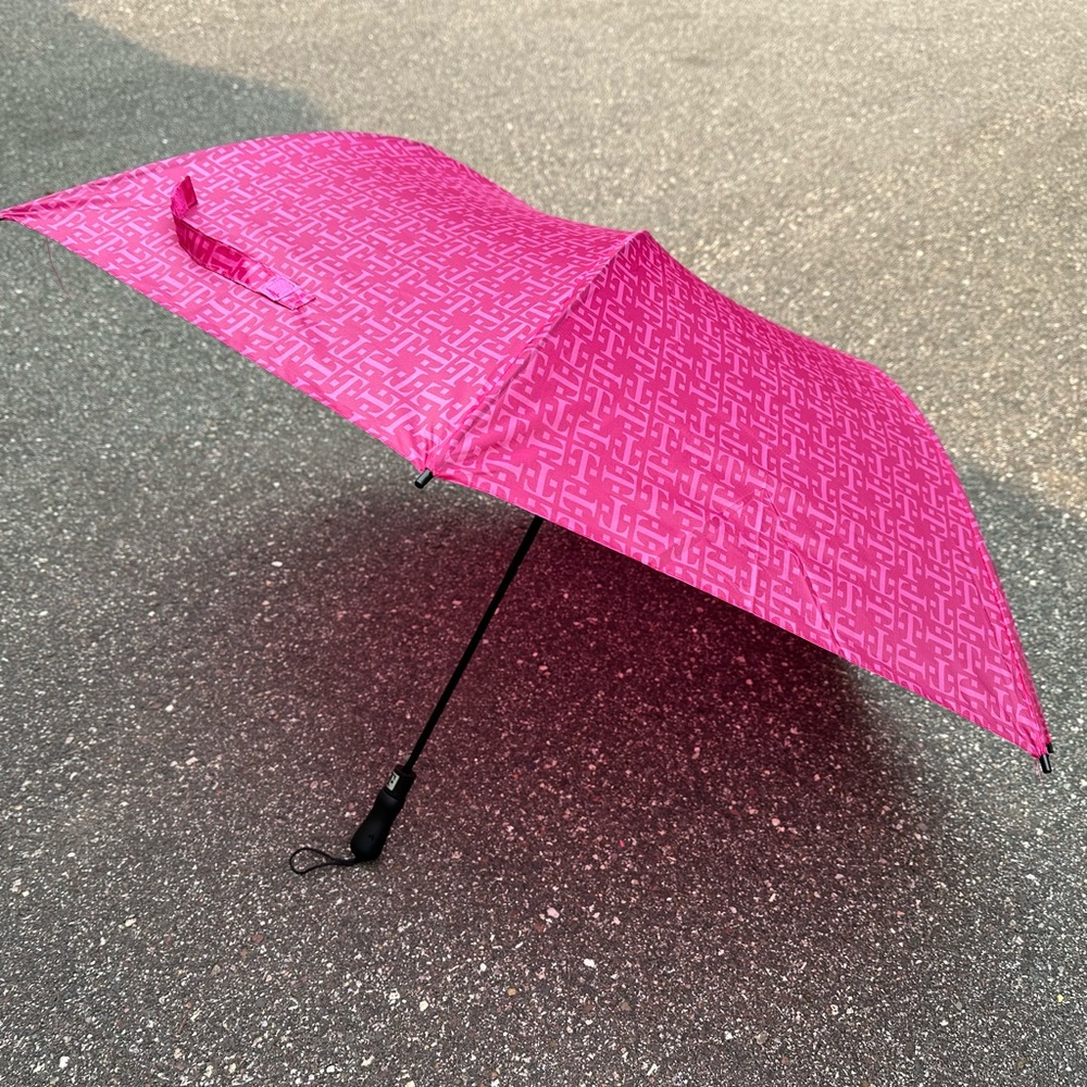 Pink Patterned Umbrella set of 2 4 foot diameter umbrellas